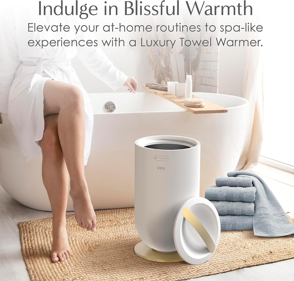Pure Enrichment PureBliss Luxury Towel Warmer - Extra Large 20L Heats Towels,...