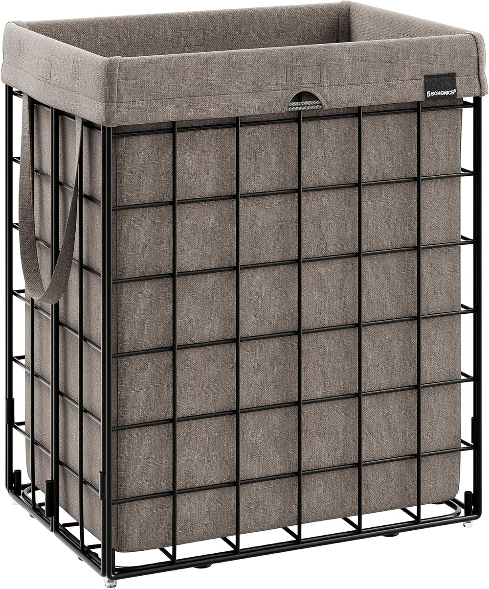 SONGMICS Laundry Hamper, Collapsible, 23.8 Gal. (90L)