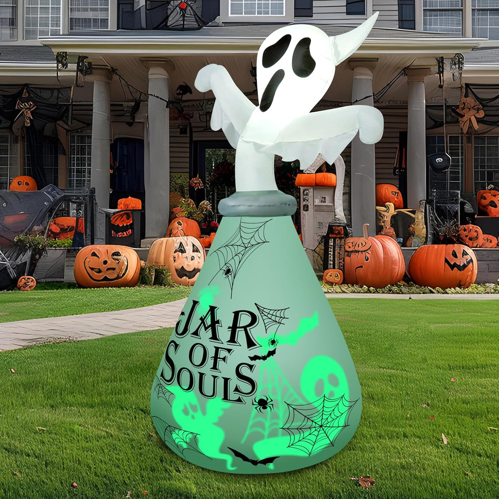 Joiedomi 6 FT Halloween Inflatable Outdoor Decoration, Ghost Inflatable Hallo...