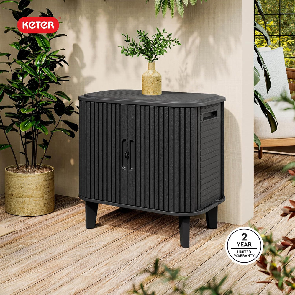 Keter Velo 30 Gallon Outdoor Storage Cabinet