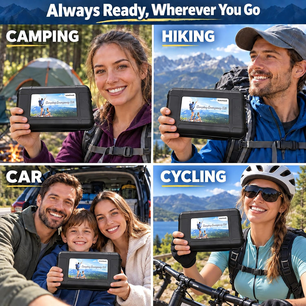 Survival Kit and Emergency Gear for Men - 66 in 1 Outdoor Equipment