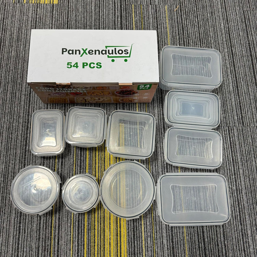 54 Pcs Food Storage Containers with Lids Airtight, (27 Containers &27 Lid...