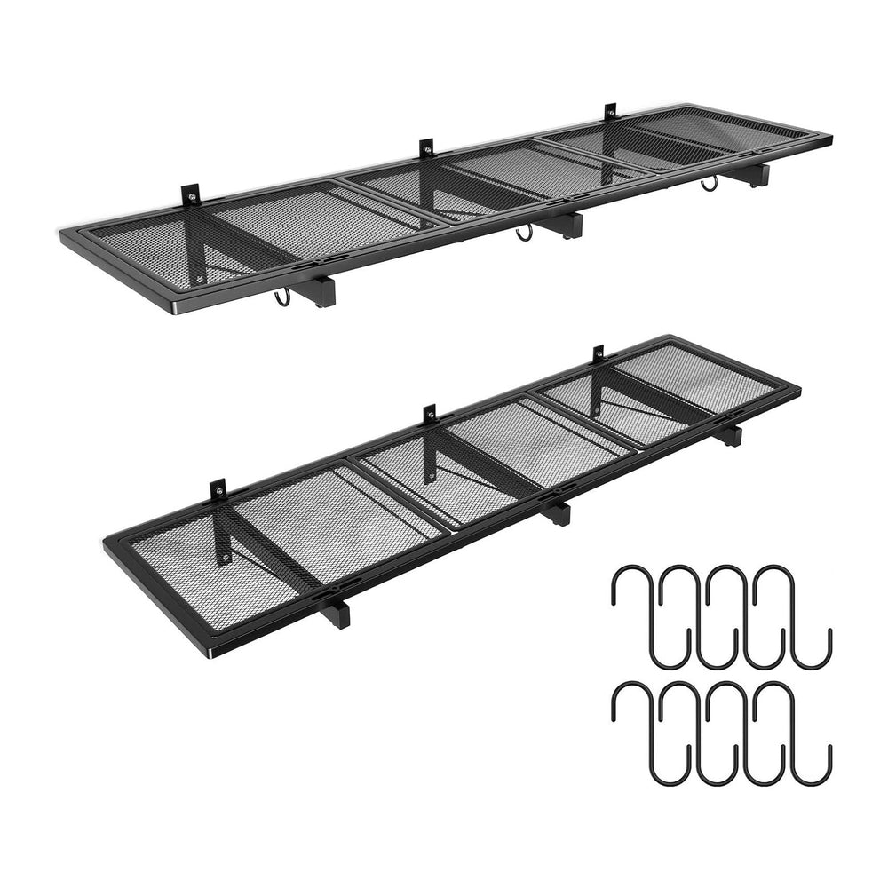 2 Pack Garage Wall Shelving,46"X 12.5" Garage Shelving Wall Mounted...