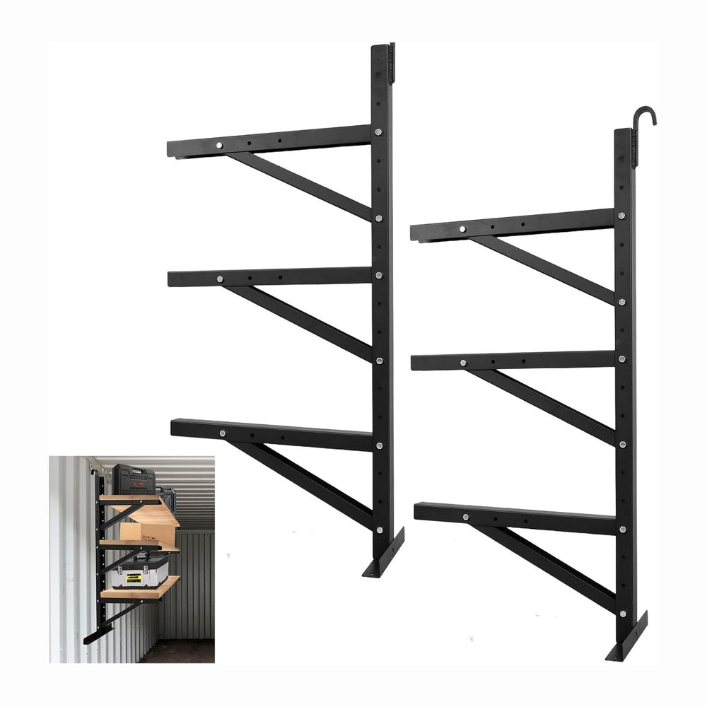 2 PCS Shipping Container Shelf Rack, 46.5"x21.5"