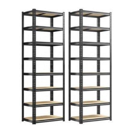 8 Tier Storage Shelves,Shelving Unit Load 352 LBS Per Shelf, Adjustable and D...