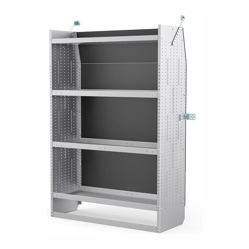 AA Products Model SH-6204 Steel Low/Mid/High Roof Van Shelving Storage System...