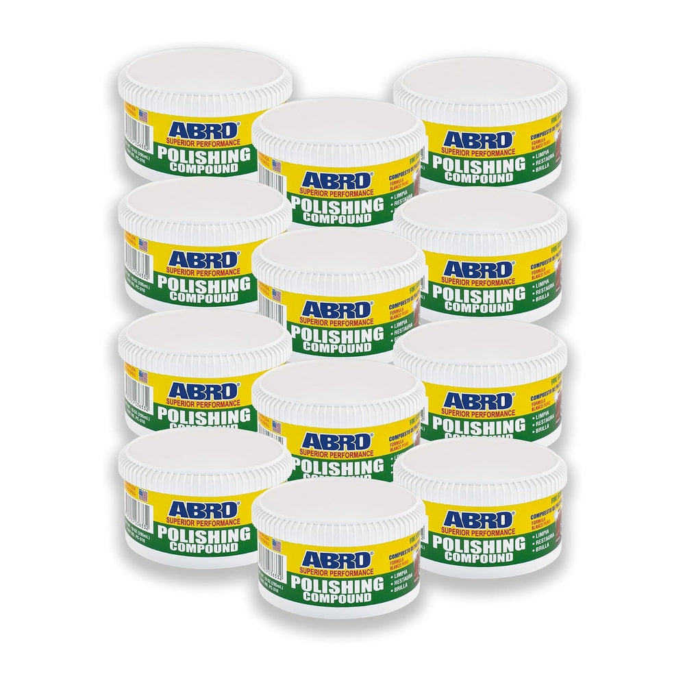 ABRO Superior Performance Polishing Compound, 10 oz., High-tech Shine Car