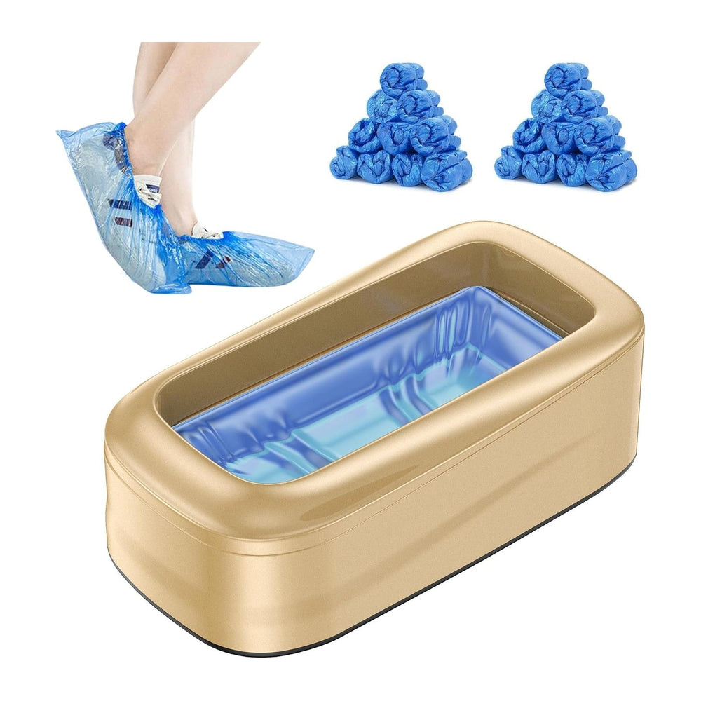 Automatic Shoe Cover Dispenser Machine with 200 Non-Slip Boot Covers -