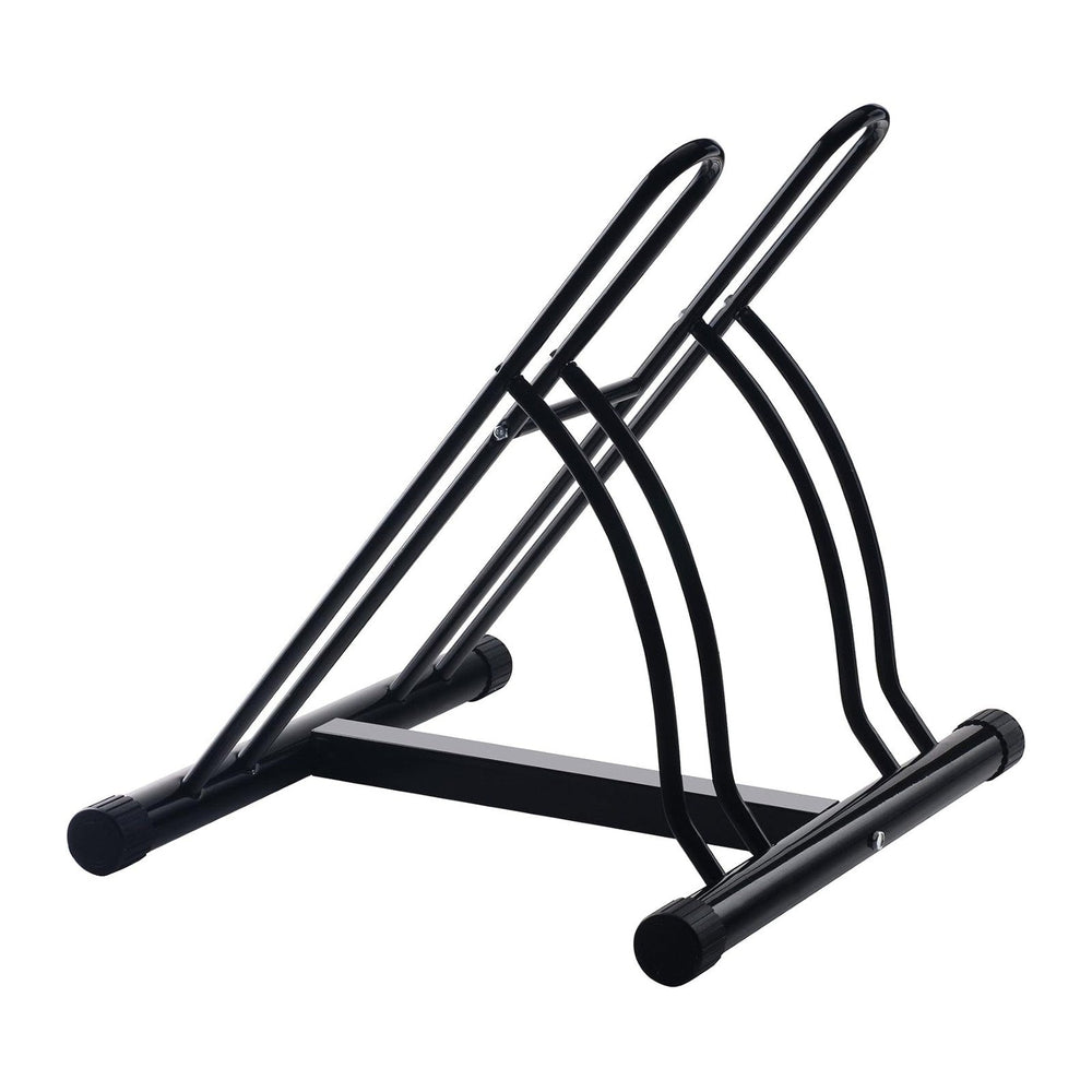 Bike Rack – Dual Bicycle Stand for Mountain, Road, or Kid’s Bikes – Indoor or...