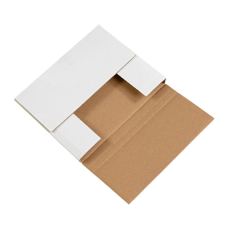 BOX USA Mailer Boxes Medium 10 1/4"L x 8 1/4"W x 1 1/4"H 50-Pa...