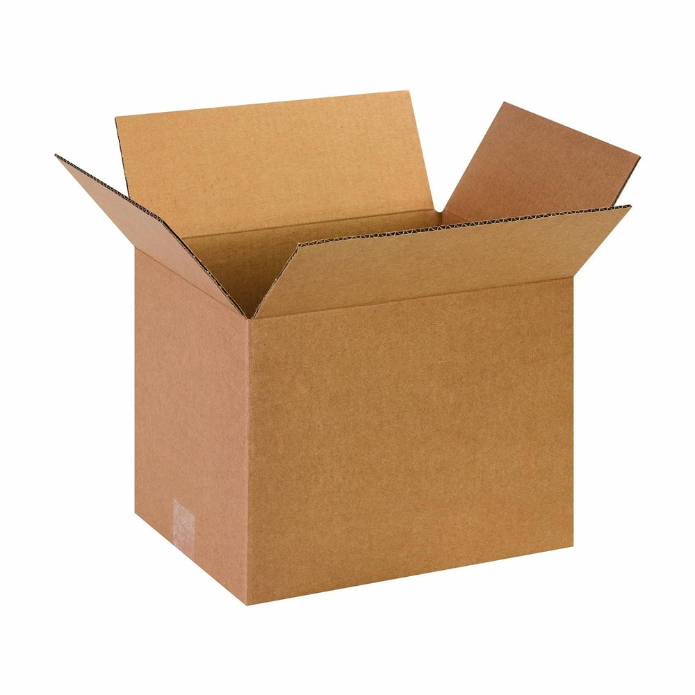 BOX USA Shipping Boxes Medium 13"L x 10"W x 10"H 25-Pack - Cor...