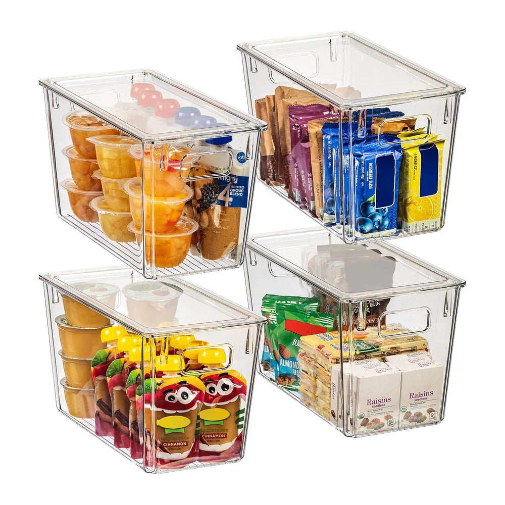 ClearSpace Modern Plastic Storage Bins (4 Pack)