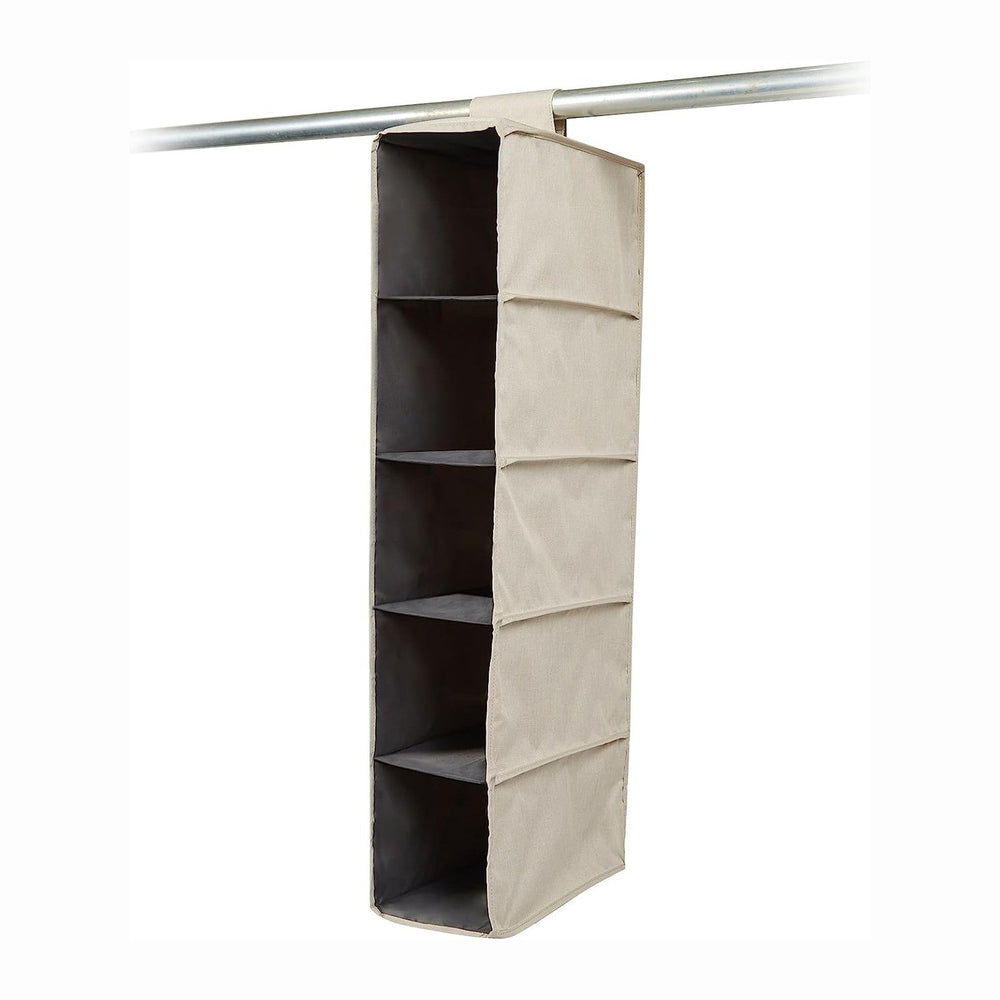 Covermates Hanging Shoe Organizer for Closet, 7" W x 13.5" D x 34&q...