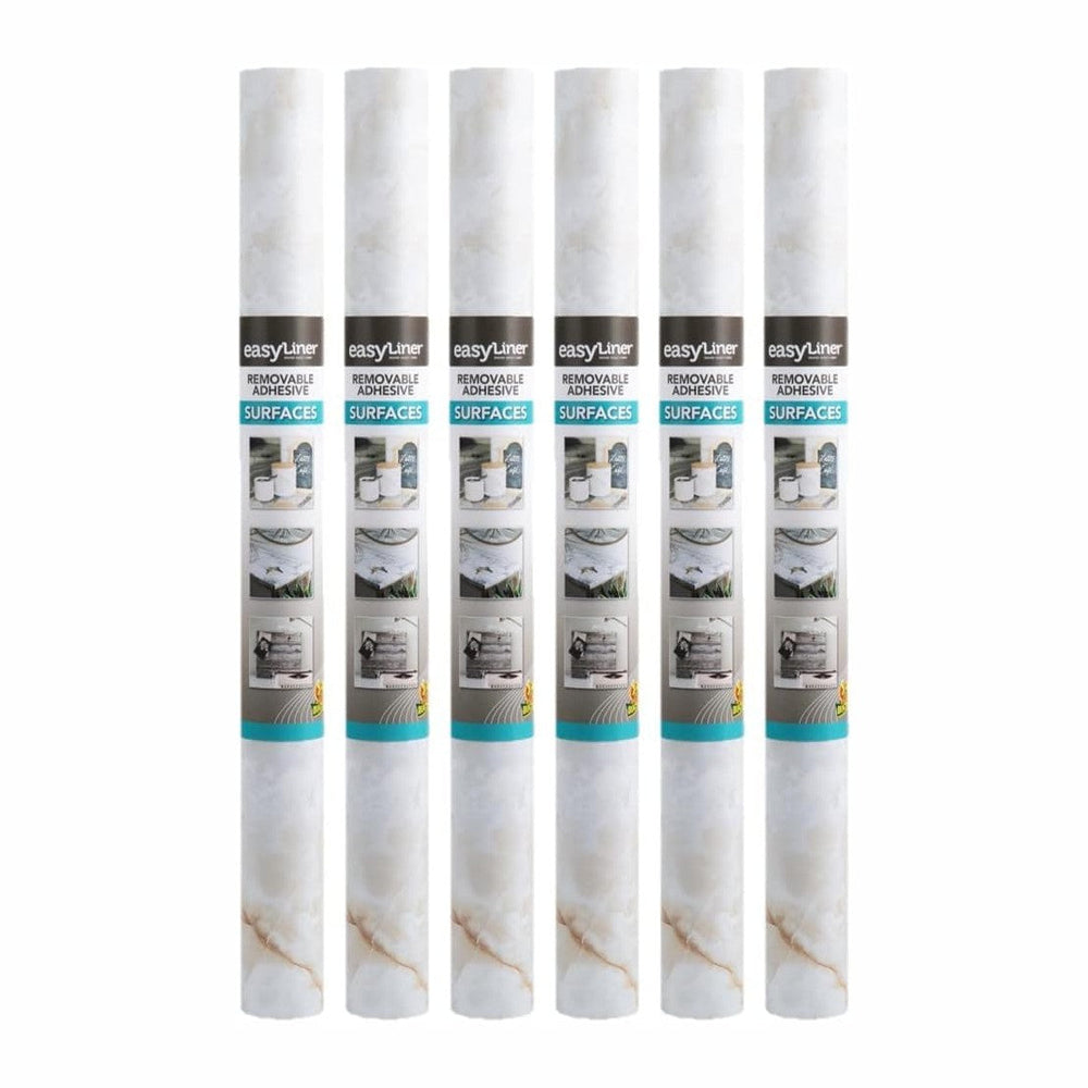 EasyLiner Adhesive Shelf Liner for Cabinets & Cupboards - Easy-to-Install...