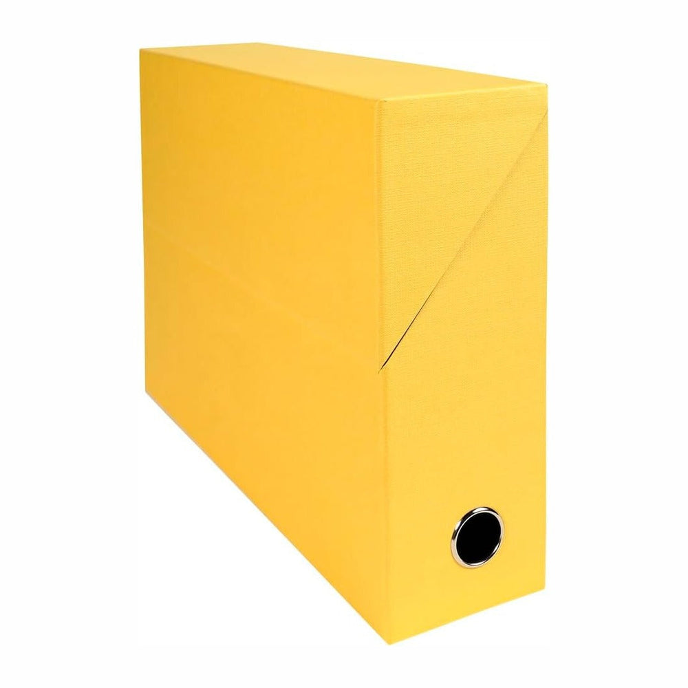 EXACOMPTA - Ref 89529E - 5 x transfer boxes made of canvas paper - 90 mm spin...