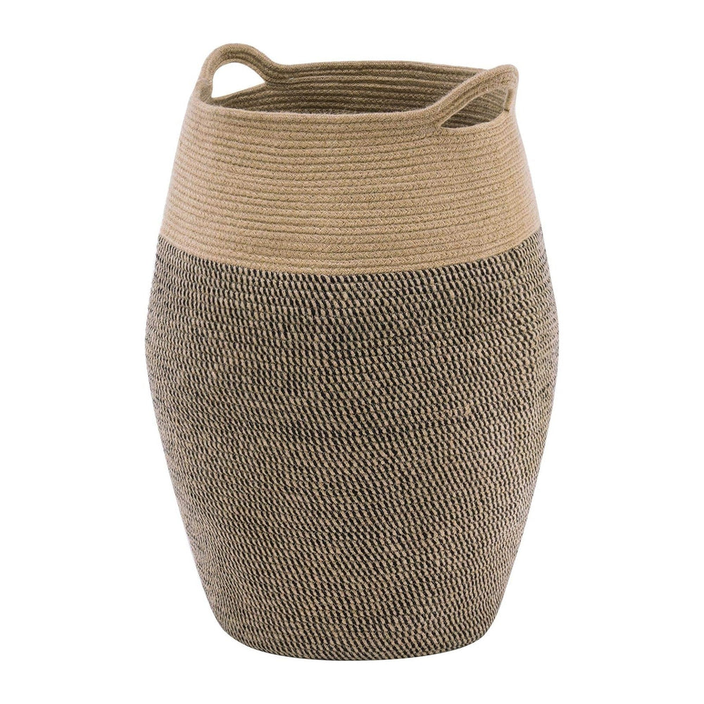 Extra Large Cotton Rope Laundry Hamper Basket, 105L Blanket Basket