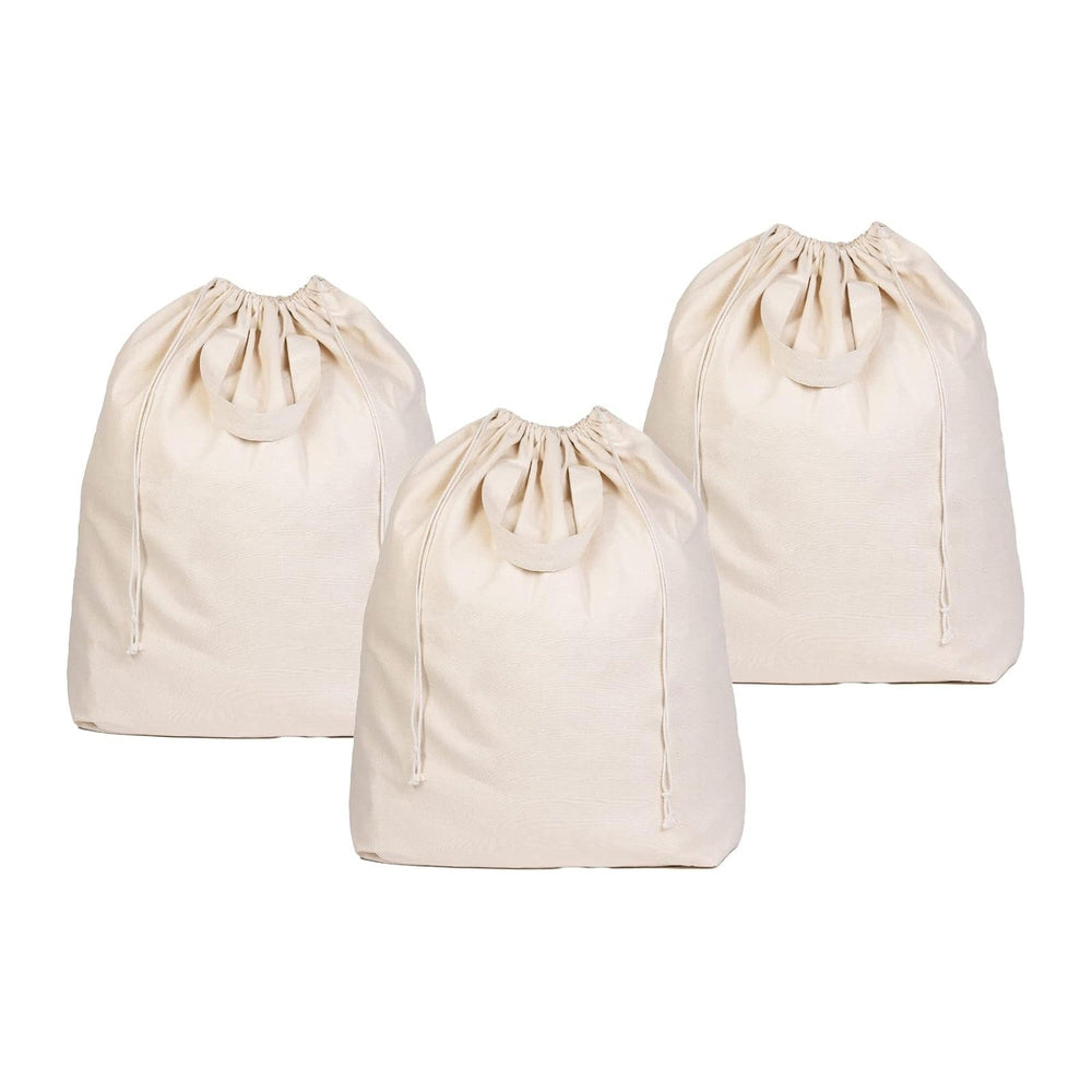 Heavy Duty Laundry Hamper Bags - Extremely Sturdy, Durable Canvas Replacement...
