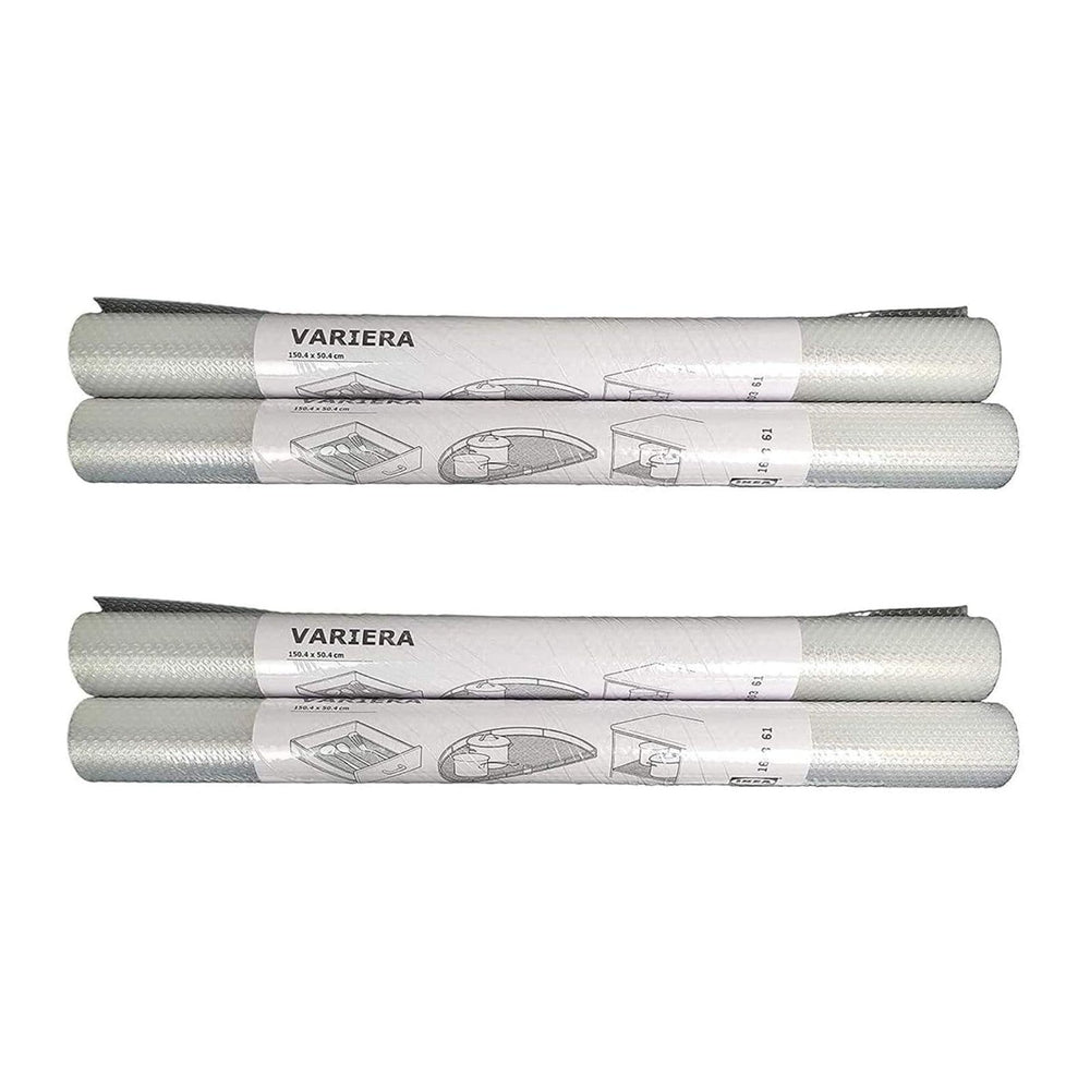 IKEA Variera Shelf Liner Drawer Mat, Clear (4 Pack, Clear)