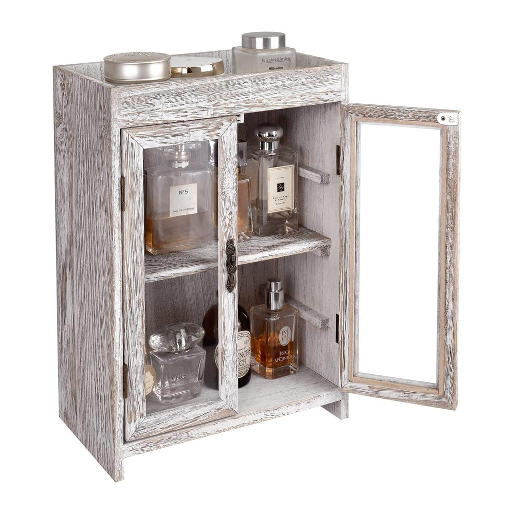 Ikee Design Wooden Countertop Storage Cabinet. Customizable Organizer with Ad...