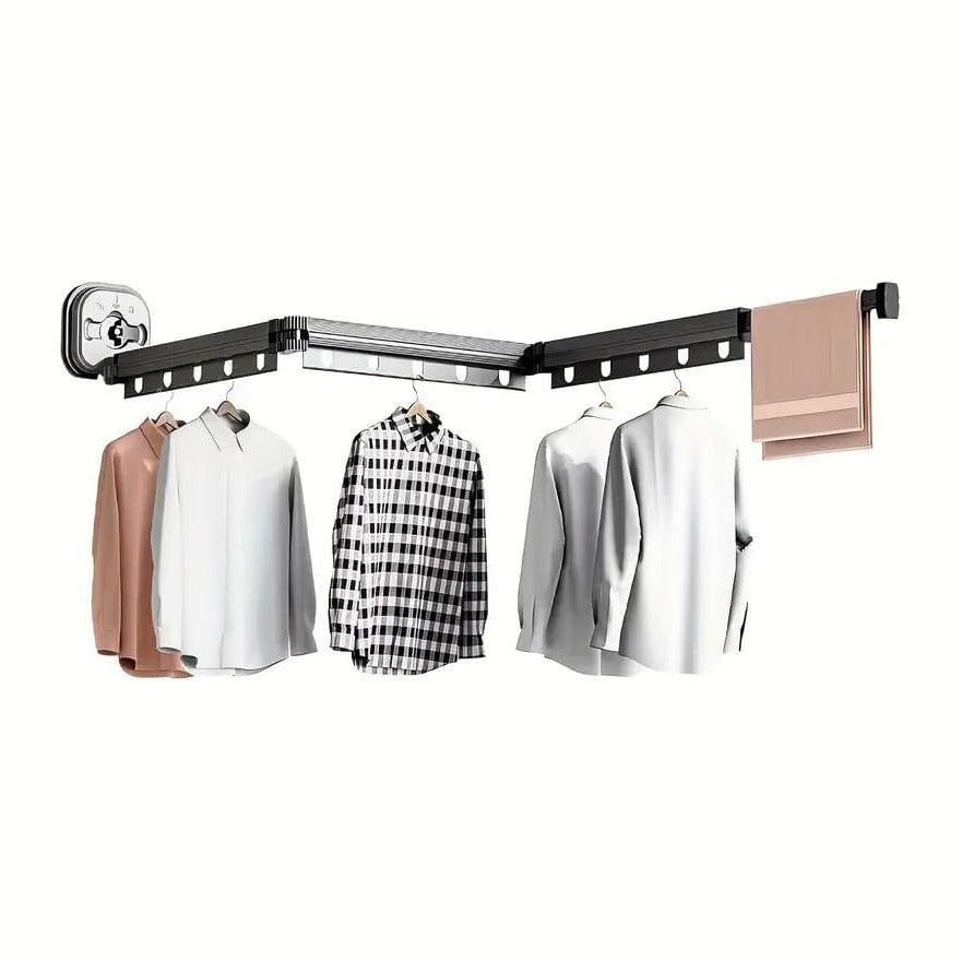 KITCHEN MOVE PYTHON 125cm XXL Aluminium Clothes Airer Wall Mounted Clothes Ai...