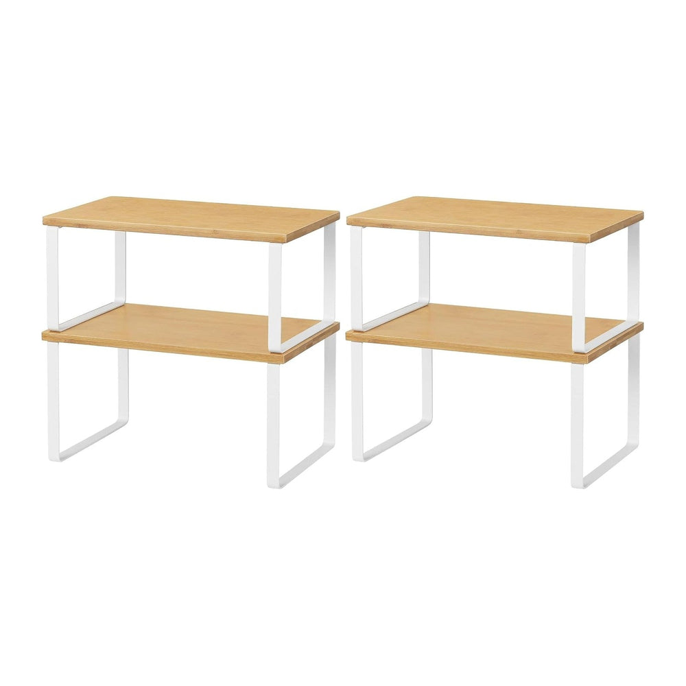 NEX Kitchen Cabinet and Counter Shelf Organizer, Stackable & Expandable, ...