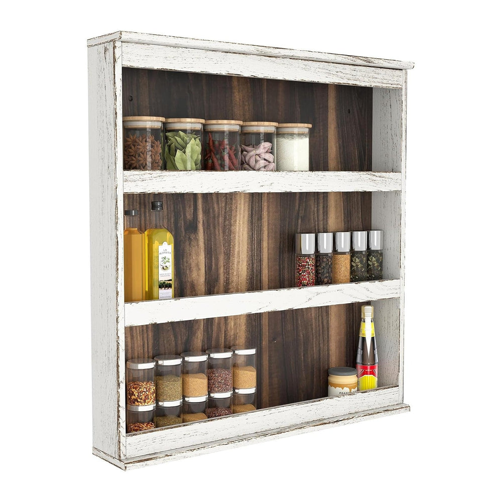 Nisorpa 3 Tier Spice Rack Wall Mount,19.68 x 3.35 x 21.25 Inches