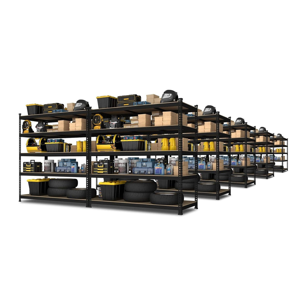PrimeZone 48" x 24" x 72" Heavy Duty Storage Shelves, 5 Tier A...
