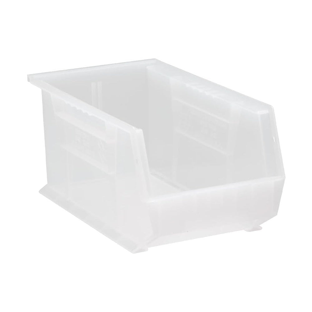 QUANTUM STORAGE SYSTEMS K-QUS240CL-3 3-Pack Stack and Hang Plastic Bin Storag...