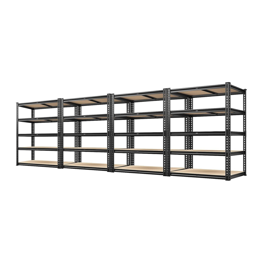 REIBII 72" Garage Shelving, Heavy Duty Storage Shelves 2000LBS, 5 Tier M...