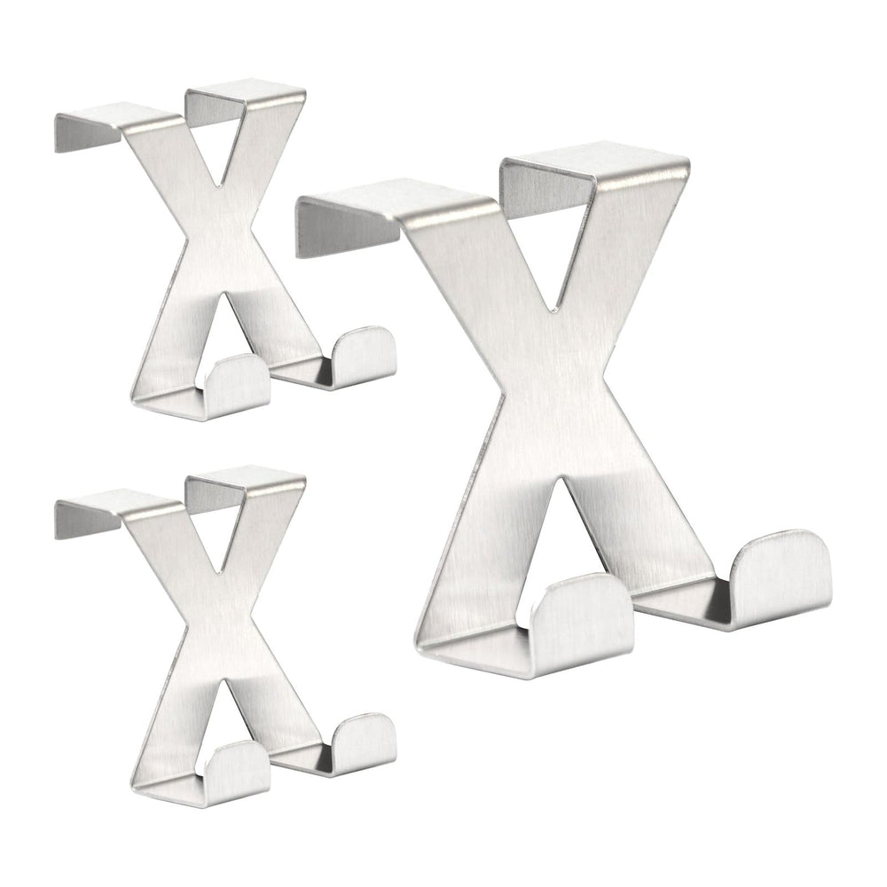 RICOO MH031Sx3 Stainless Steel Door Hooks for Hanging, Pack of 3, Robust Door...