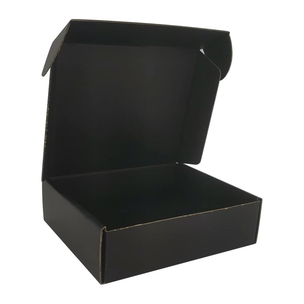 ROTCH 50 Pack 7x6x2'' Small Shipping Boxes Black, Cardboard Corrugate...