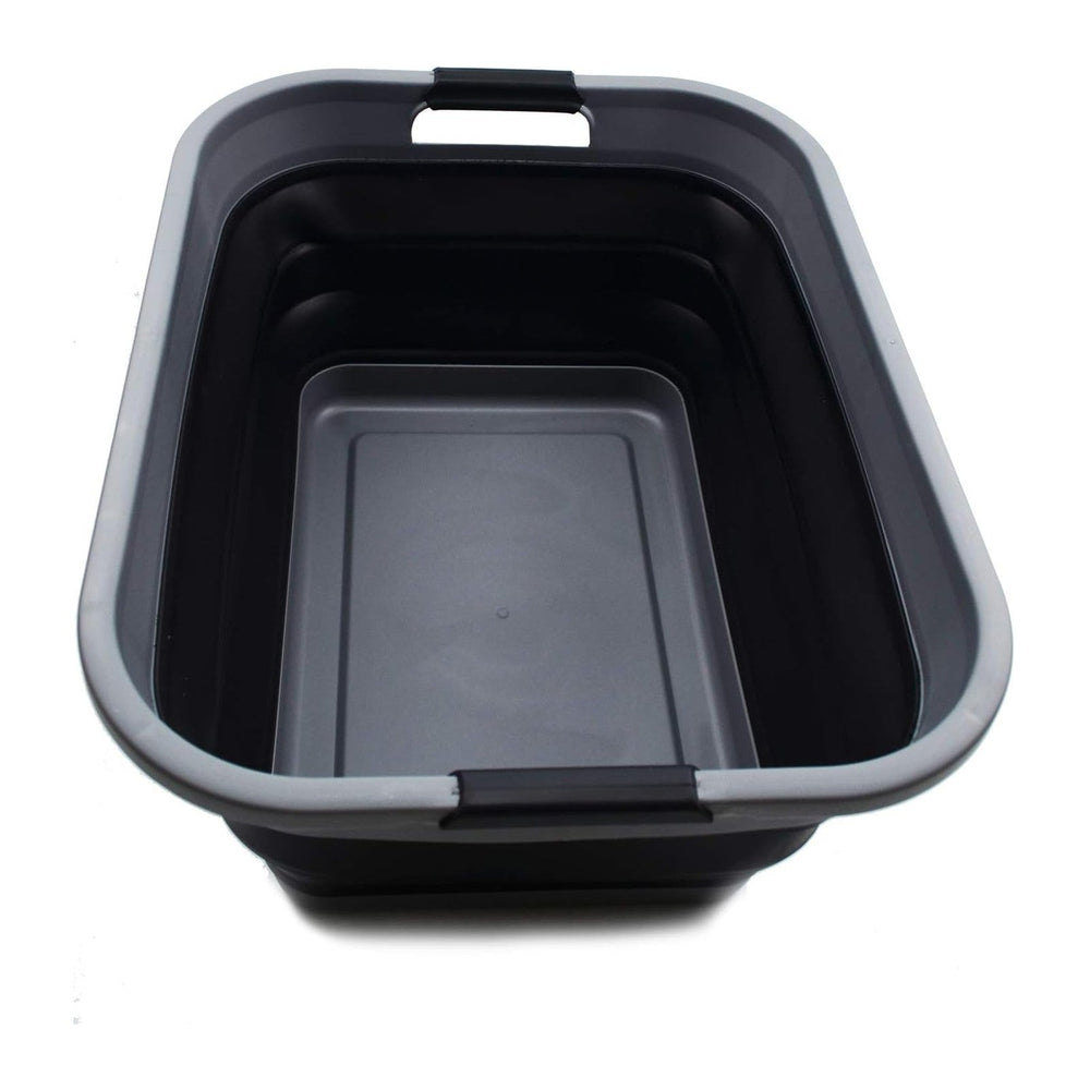 SAMMART 41L (10.8 gallon) Collapsible Plastic Laundry Basket - Foldable Pop U...