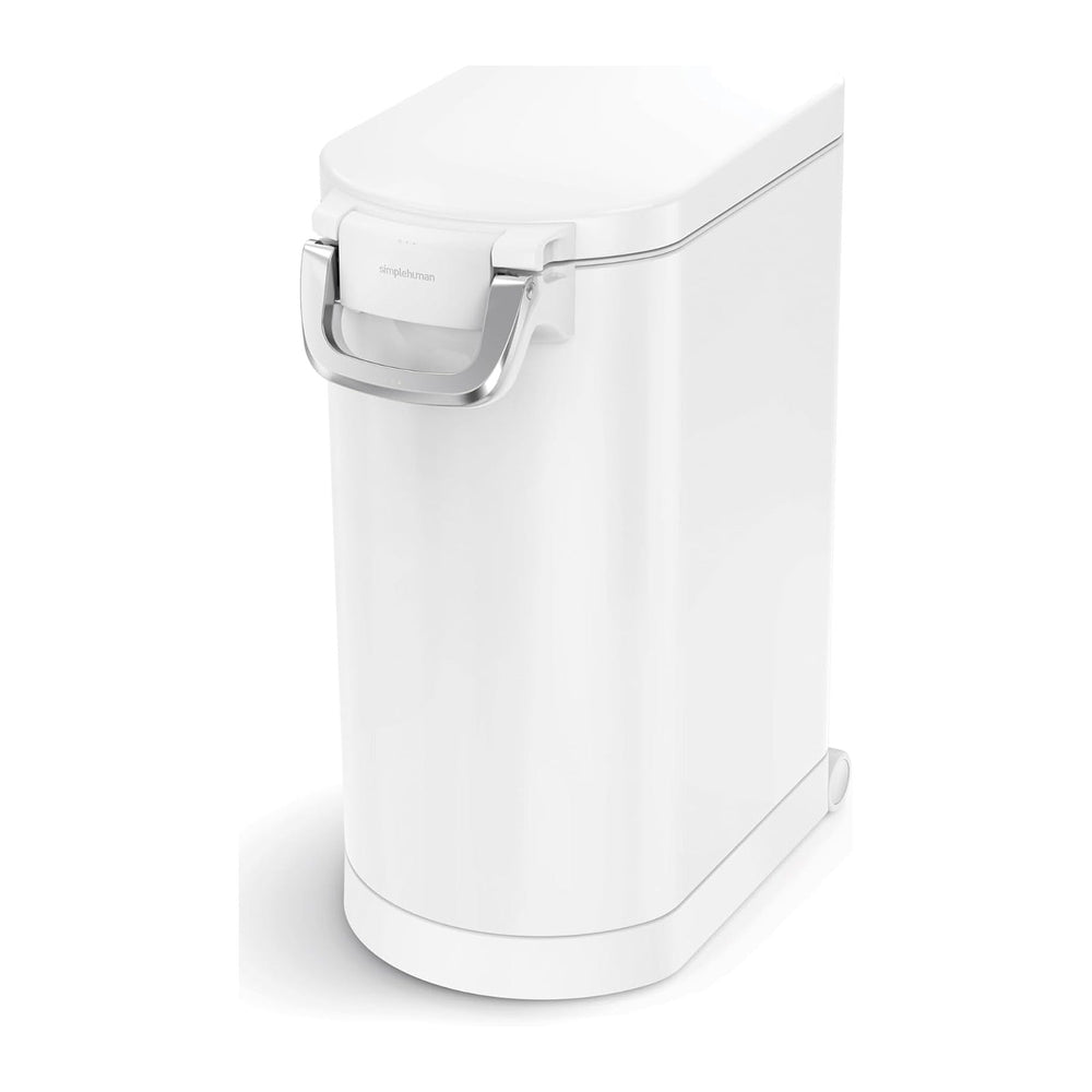 simplehuman Large Pet Food Storage Container, Holds 30-35 lb / 14-16 kg of Dr...