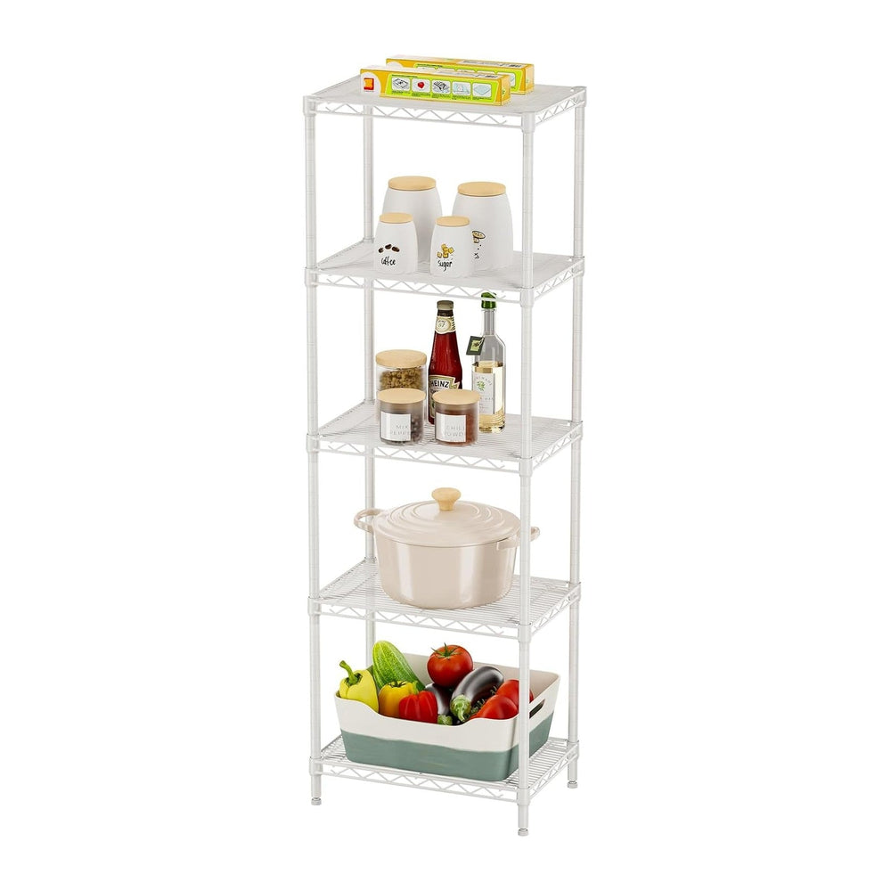 SINGAYE Metal Shelves Wire Shelving Storage Standing Adjustable Shelf Unit