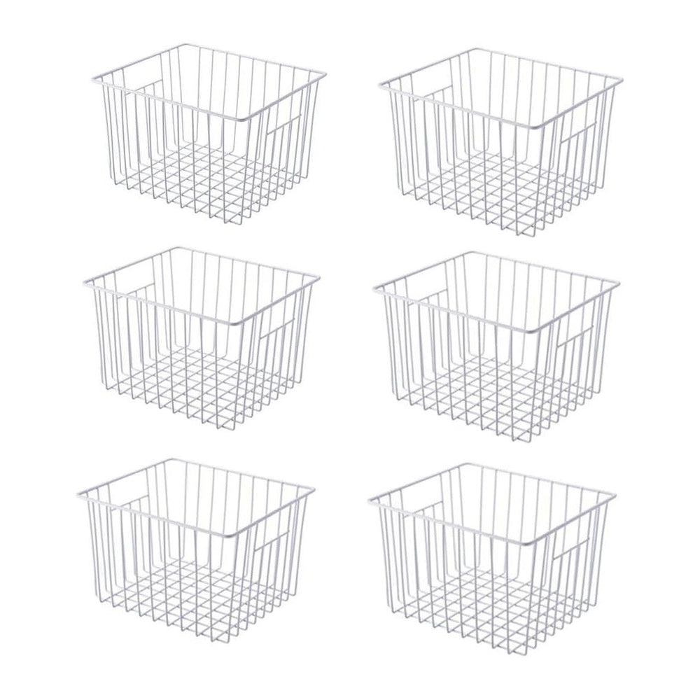 Slideep 11'' Farmhouse Freezer Food Storage Organizer Baskets Modern ...