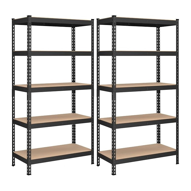 SONGMICS 5-Tier Storage Shelves, Load 2310 lb, Boltless Assembly, Adjustable ...