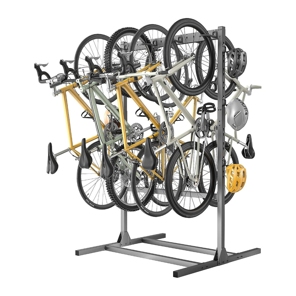 Ultrawall Freestanding Bike Stand, Vertical Bike Storage Rack for Garage