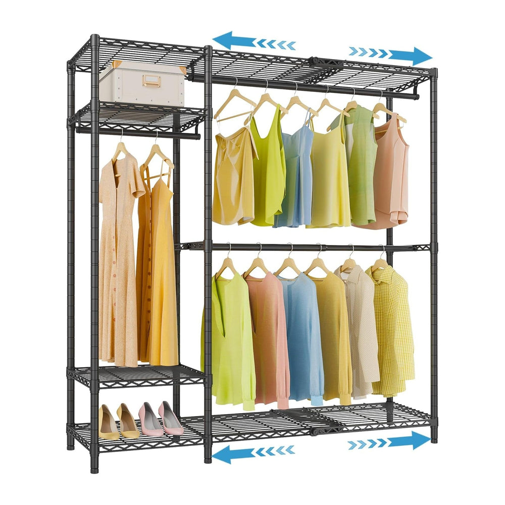 VIPEK X20 Expandable Metal Clothing Rack Adjustable from 3'3" to 4