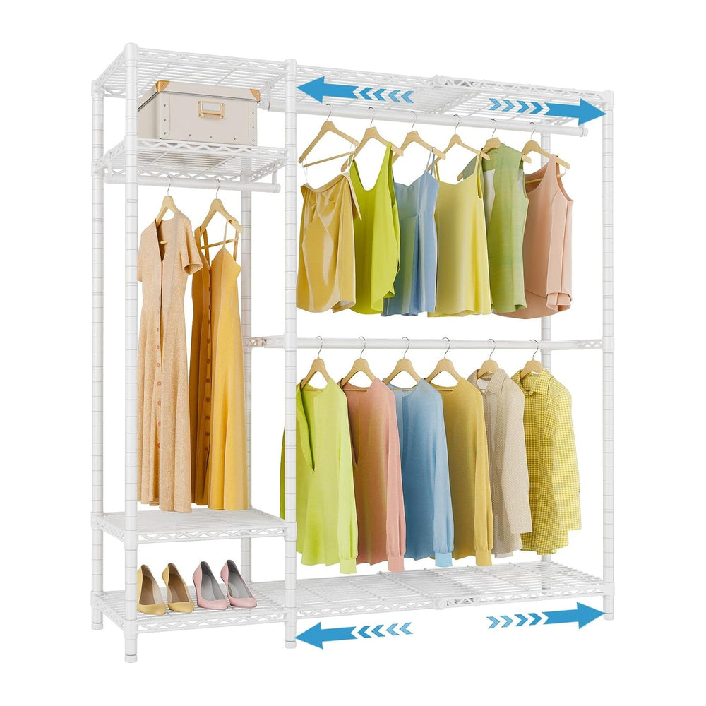 VIPEK X20 Expandable Metal Clothing Rack Adjustable from 3'3" to 4