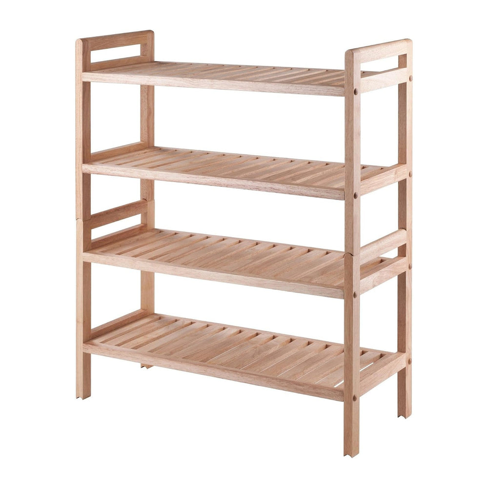 Winsome Mercury Shoe Rack, Natural, 27.24x10.71x32.01
