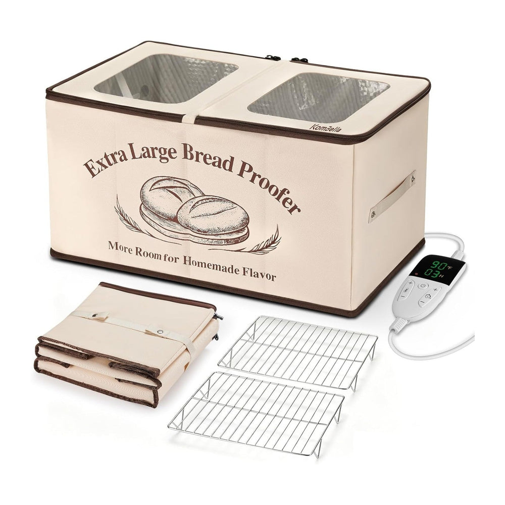 XL Bread Proofing Box Foldable Bread Proofer 23.6" Long Sourdough Warmer