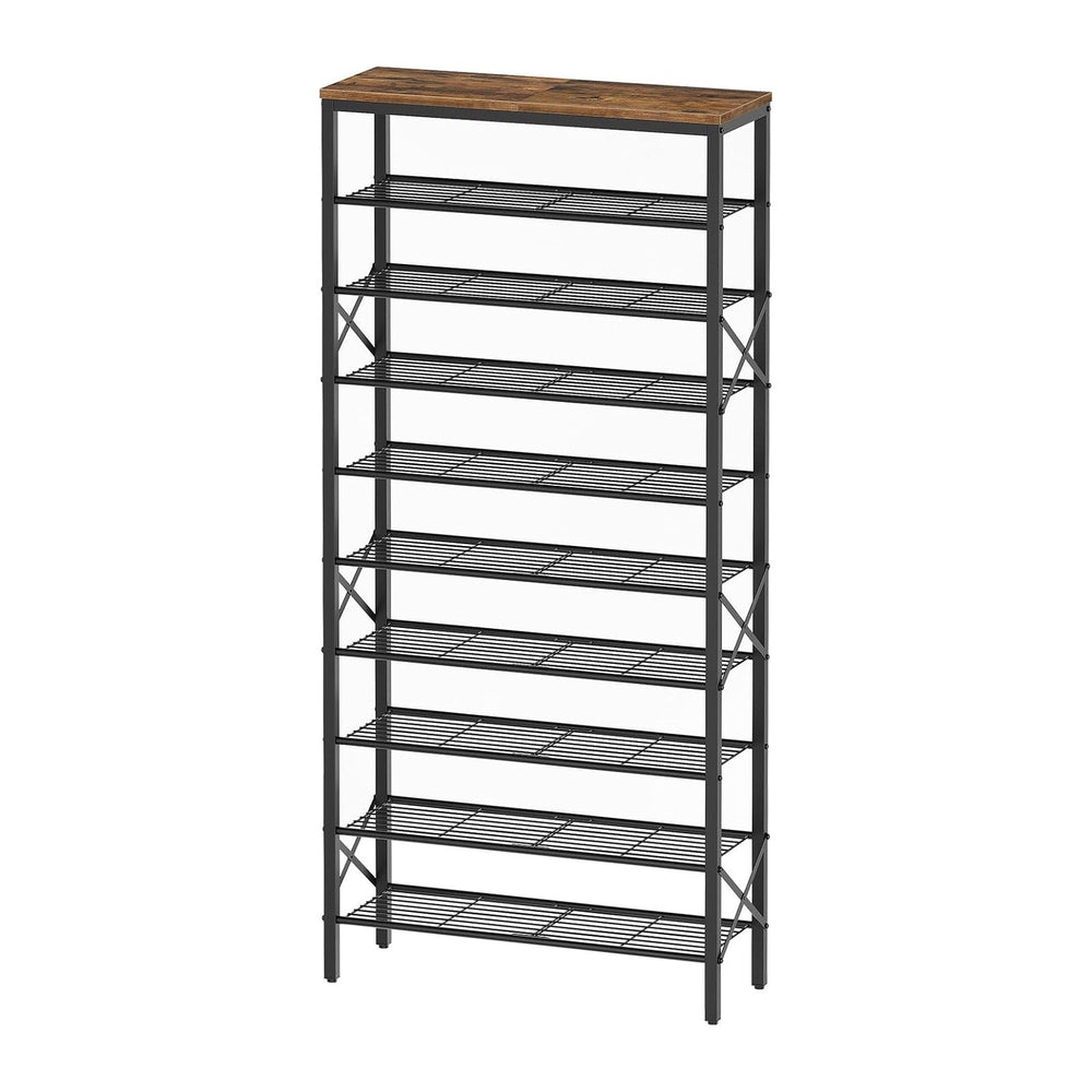 YATINEY 10 Tier Shoe Rack, Large Capacity Shoe Storage Organizer Holds 40 Pai...