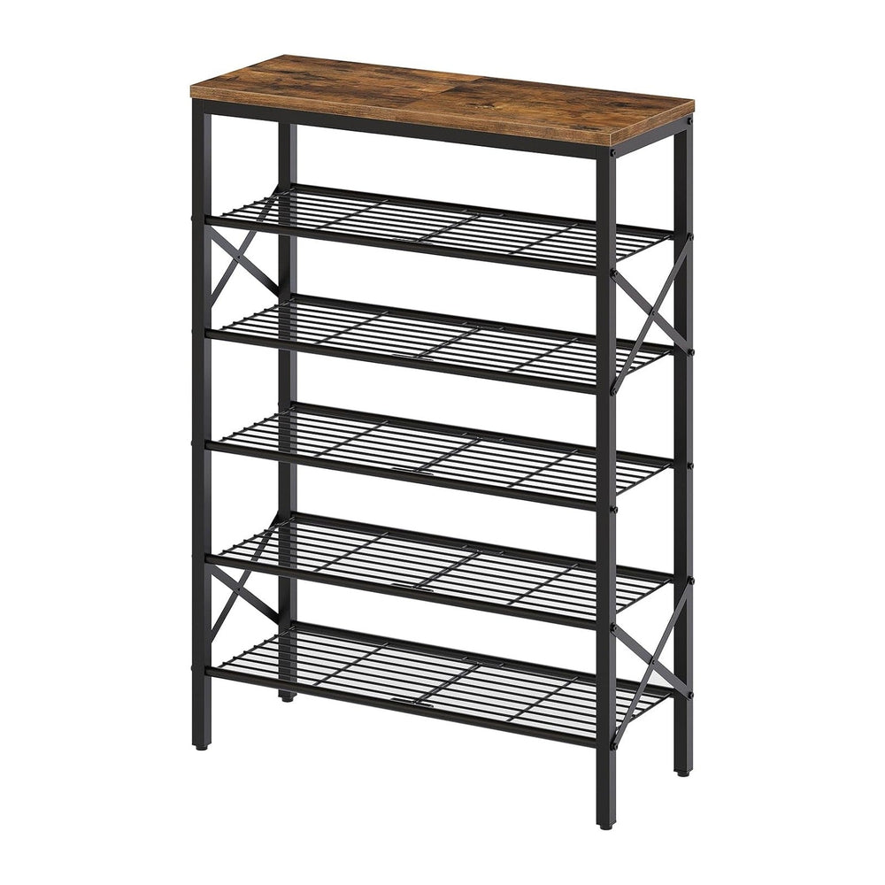 YATINEY 6-Tier Shoe Rack, Shoe Storage Organizer for Closet, Free Standing Sh...