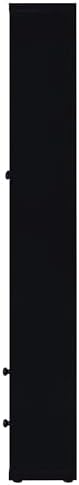Coaster Hawthorne 31.5-Inch Display Cabinet with Storage, Black 953478