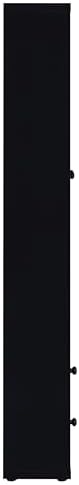 Coaster Hawthorne 31.5-Inch Display Cabinet with Storage, Black 953478