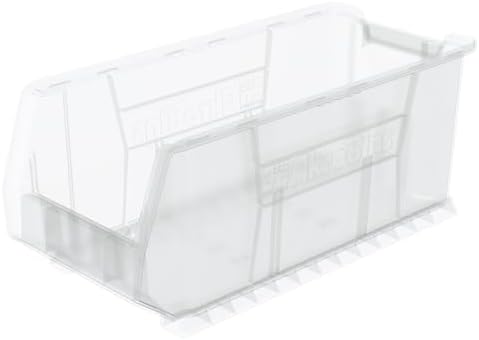 Akro-Mils 30287 Super-Size AkroBins Plastic Storage Bins, Space-Saving Stacka...
