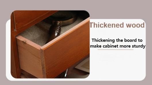 Xiaoyez Desk drawer organizer ，wooden desk organizer，desktop organizer with d...