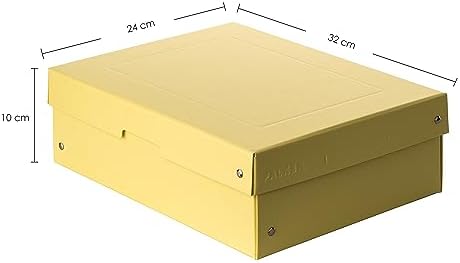 FALKEN Original PureBox Pastel Pack of 5 Made in Germany 100 mm High DIN A4 A...