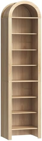 CHOEZON 71" Tall Arched Shoe Cabinet, 8-Tier Shoe Storage Cabinet, Shoe ...