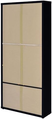 Coaster Hawthorne 31.5-Inch Display Cabinet with Storage, Black 953478